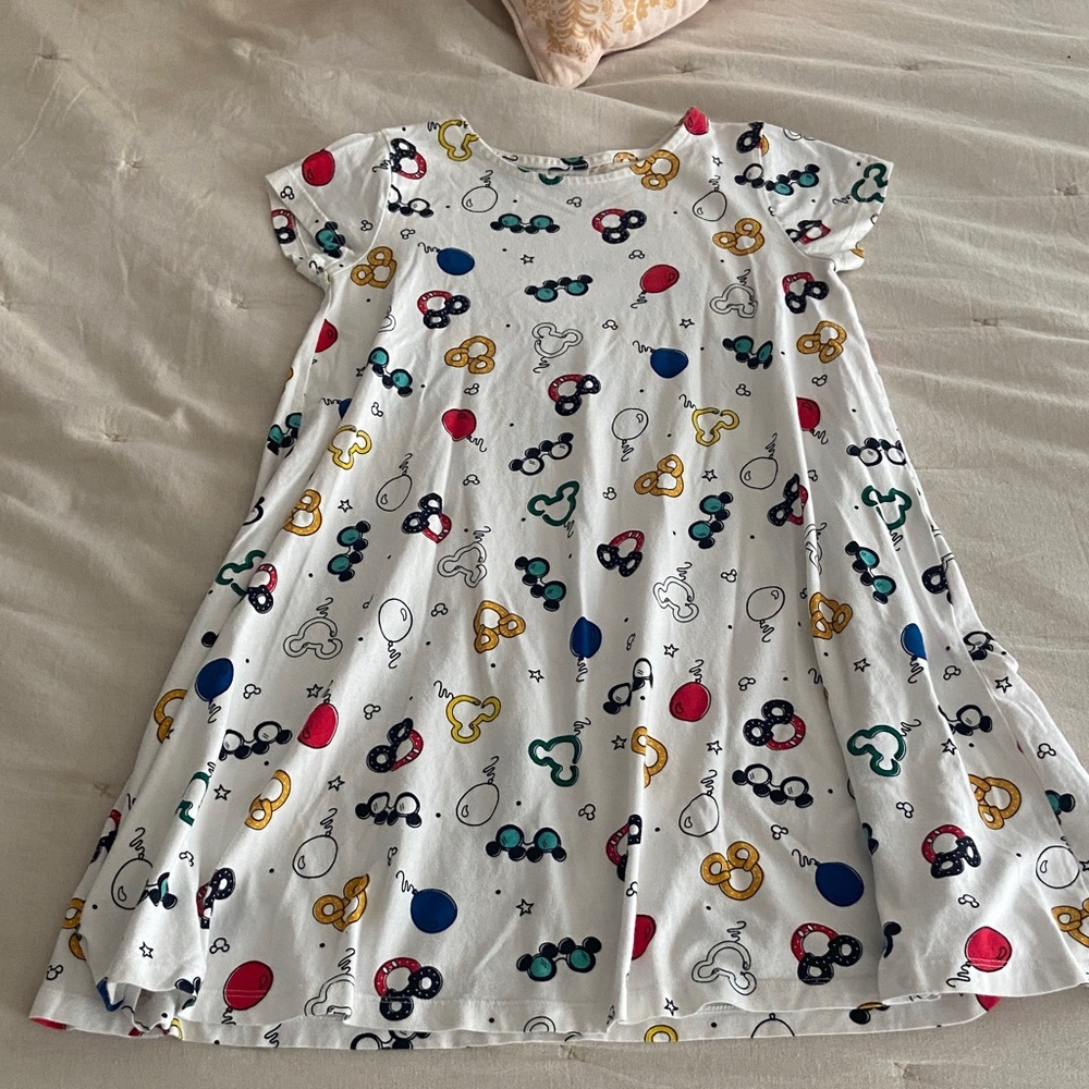 Disney Hanna Andersson Mickey Head Swing Dress
